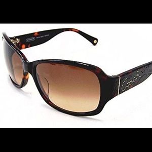 coach taryn tortoise sunglasses